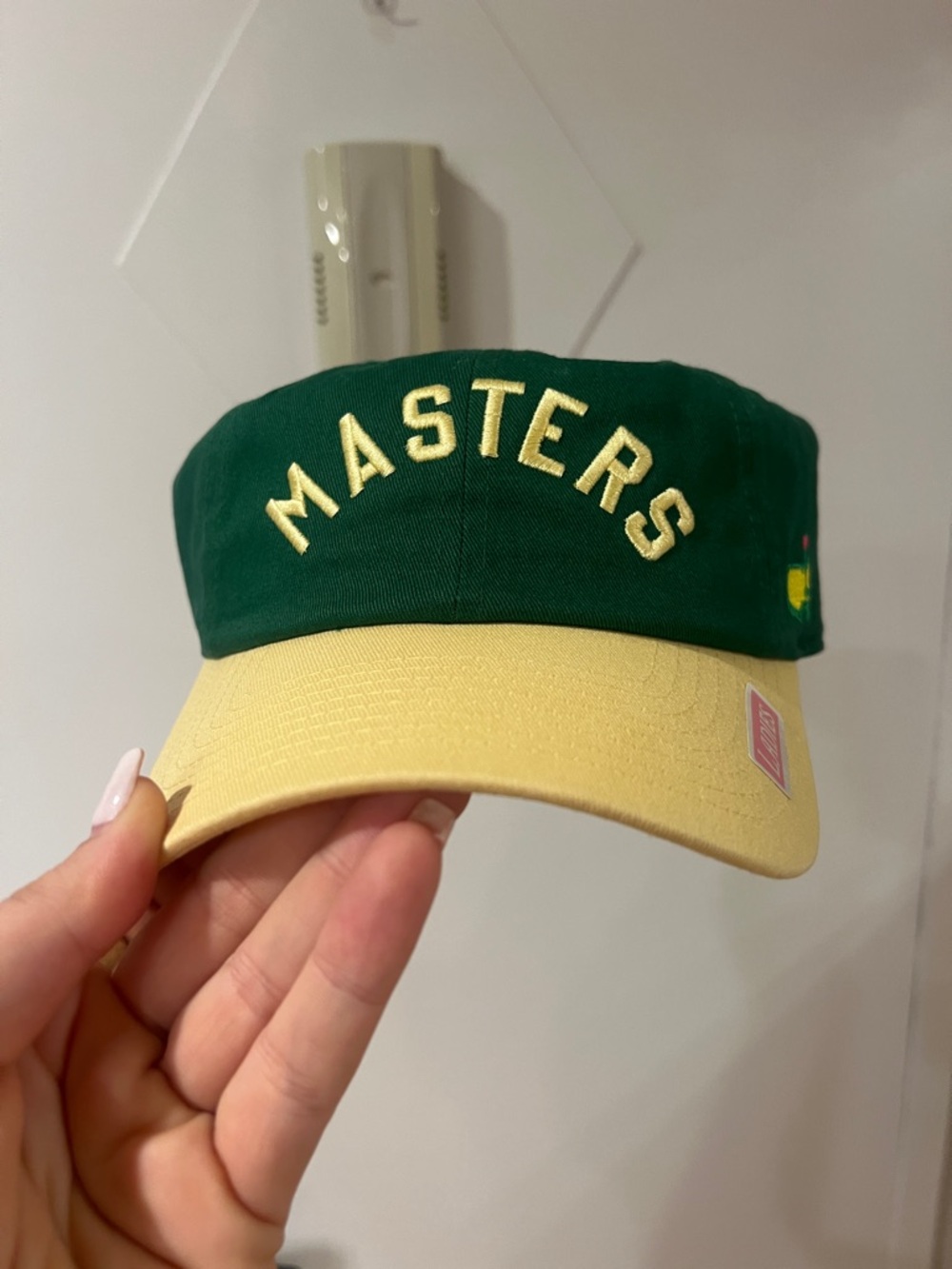 Masters Green and Yellow Ladies Baseball Cap